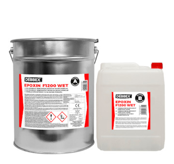 DEBBEX by Den Braven EXF1205 EPOXIN F1200 WET 4,4 kg plechové obaly transparentní