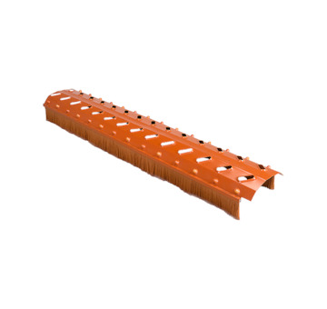 DEBBEX by Den Braven RO1242 Větrací hřebenový pás AIR FLEX S 75 mm × 1030 mm černá