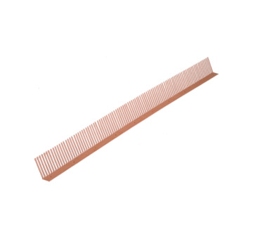 DEBBEX by Den Braven RO1270 Okapový hřeben COMB 60 mm × 1 m cihlově červená