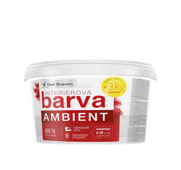 DEBBEX by Den Braven T124N Interiérová barva AMBIENT 18 kg kbelík 15 + 3 kg bílá - bělost min. 88%