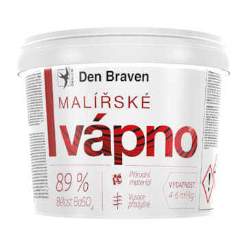 DEBBEX by Den Braven T150 Malířské vápno 11 kg kbelík bílá - bělost min. 89%