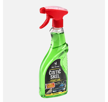DEBBEX by Den Braven TA00005 Čistič skel 450 + 50 ml láhev s rozprašovačem zelená