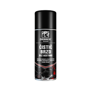 DEBBEX by Den Braven TA10101 Čistič brzd bez acetonu 400 ml aerosolový sprej 400 ml