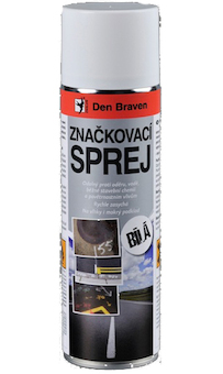 DEBBEX by Den Braven TP00001 Značkovací sprej 500 ml plechovka bílá