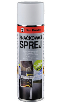 DEBBEX by Den Braven TP00004 Značkovací sprej 500 ml plechovka zelená / reflexní