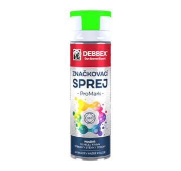 DEBBEX by Den Braven TP00004DBX Značkovací sprej PROMARK 500 ml dóza zelená
