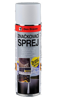 DEBBEX by Den Braven TP00005 Značkovací sprej 500 ml plechovka žlutá / reflexní