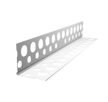 DEBBEX by Den Braven Z000702 Rohový profil PVC zaoblený LP 2,5 m 2,5 m bílá