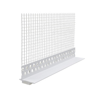 DEBBEX by Den Braven Z3002 Okenní profily pro zateplovací systémy LPE plast PVC, délka 2 m 1,6 m,2 m,2,4 m,2,5 m
