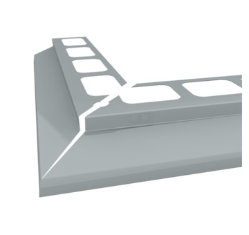 DEBBEX by Den Braven Z4088 Balkónový profil rohový 2 m 2 m RAL 7001