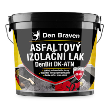Den Braven 11003BI Asfaltový izolační lak DenBit DK-ATN 4,5 kg vědro