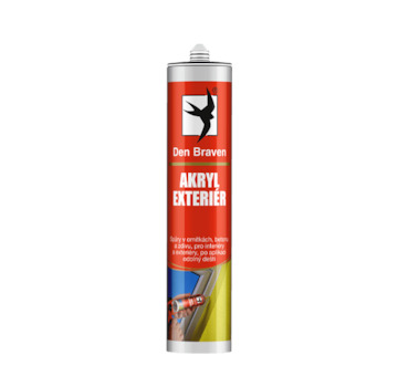 Den Braven 201132BD Akryl Exteriér 600 ml salám bílá