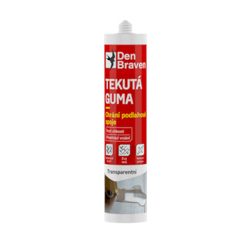 Den Braven 20602DBX Tekutá guma 280 ml kartuše transparentní