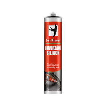 Den Braven 30125RL Univerzální silikon 280 ml kartuše černá