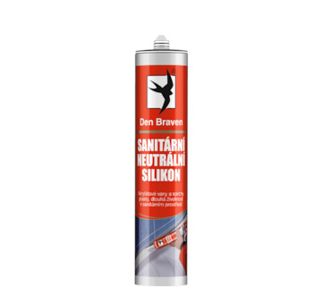 Den Braven 306026RL Sanitární neutrální silikon 280 ml kartuše bahama