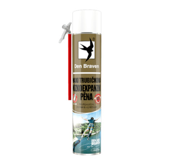 Den Braven 40142GD Maxi trubičková nízkoexpanzní pěna 825 ml trubičková dóza žlutá