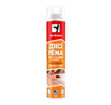 Den Braven 40220MKP Zdicí pěna MULTI KLEBER PROFI 750 ml pistolová dóza šedá