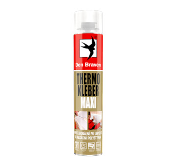 Den Braven 40221THM THERMO KLEBER MAXI 870 ml pistolová dóza žlutá