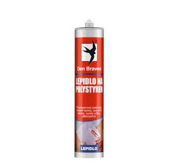 Den Braven 50906BD Lepidlo na polystyren 3 kg kbelík bílá