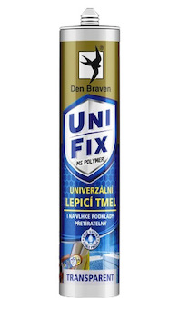 Den Braven 52011BD MS UNIFIX CLEAR na všechna tmelení 290 ml kartuše transparentní