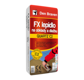 Den Braven 57100Q FX lepidlo na obklady a dlažbu QUARTZ C2 25 kg pytel