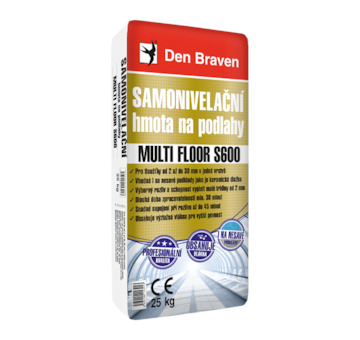 Den Braven 57109Q Samonivelační hmota na podlahy MULTI FLOOR S600 25 kg pytel