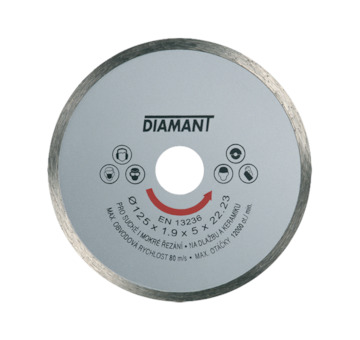 Den Braven 8108BD Diamantový kotouč plný STANDARD O 115 mm