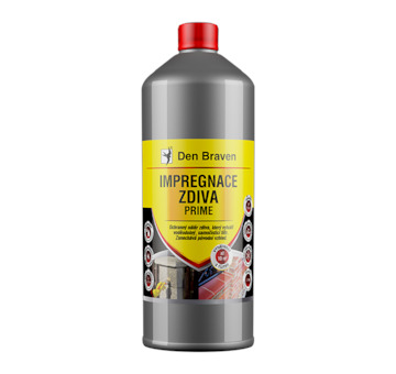 Den Braven CH00011 Impregnace zdiva PRIME 1 l láhev transparentní