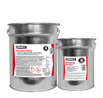 Den Braven EXF7002 EPOXIN F7000 5 kg sada plechovek transparentní