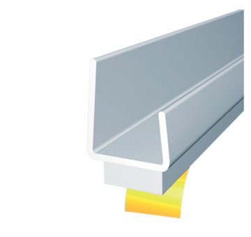 Den Braven Z0007098 Lemovací profil s dilatační páskou 12,5 mm × 2,5 m bílá