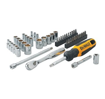 DeWALT DWMT81610-0 50dílná NANO sada s ráčnou 1/4