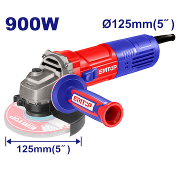 Emtop EAGR09051E Úhlová bruska 900W 125mm
