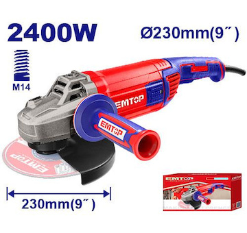 Emtop EAGR24093E Úhlová bruska 2400W 230mm