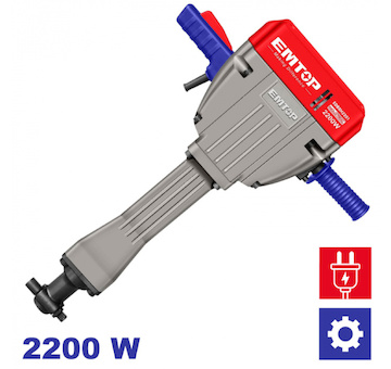 Emtop EDBRH2201 Bourací kladivo 2200W 75J SDS Hex