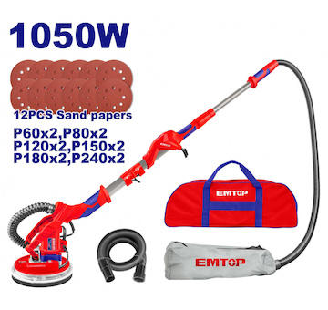 Emtop EDSD10501 Bruska na sádrokarton 225mm 1050W