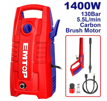 Emtop EHPW1401 Tlaková myčka 1400W 130Bar