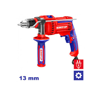 Emtop EMDL0811 Elektrická vrtačka s příklepem 810W 13mm