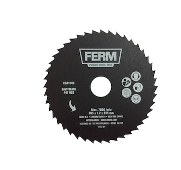 FERM CSA1048 CSA1048 - Pilový kotouč 44z (HSS) pro CSM1043
