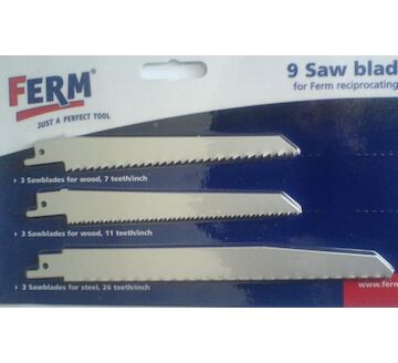 FERM RSA1001 Sada pilových listů pro RSM1019, WU4040, ERS144