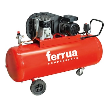 FERRUA 50030005 F100/230/3 - Kompresor s olejovou náplní - pomaloběžný