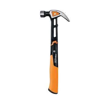 Fiskars 1027202 IsoCore tesařské kladivo M 0,454 kg / 34 cm, zahnuté