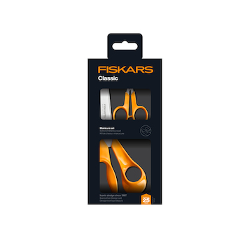 Fiskars Set nůžek UNI 21cm, manik.10cm/CLASSIC/1082399/F!!