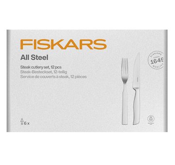 Fiskars Soupr.příborů steak.12ks/mat/All Steel/1071627/F!!