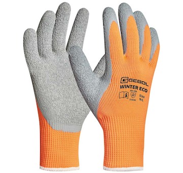 Gebol 709591O WINTER ECO oranžové pracovní rukavice zimní - velikost 11 (blistr)
