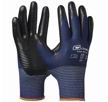 Gebol 709610 SUPER GRIP ECO pracovní montážnické rukavice - velikost 10 (blistr)