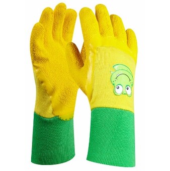 Gebol 709700 FROGGY dětské pracovní rukavice - velikost 5 (blistr)