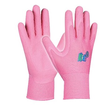 Gebol 709704 KIDS PINK dětské pracovní rukavice - velikost 5 (blistr)