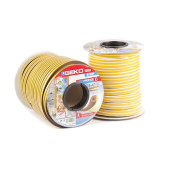 Geko 105031 Těsnění P 9x5.5mm-100m hnědé(2x50m)