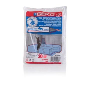 Geko G100/06 Zakrývací folie LDPE 4x5m/20 mikro - PROFI