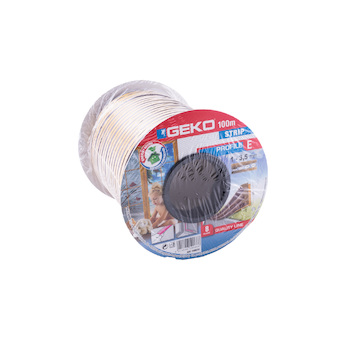 Geko G1000/31 Těsnění do oken samolepící EPDM guma E -profil 100m (2x50m) v cívce - hnědé